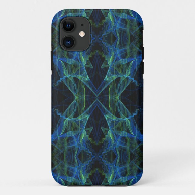 Blue, Gree & Black iPhone 5 Case-Mate Selten dort Hülle (Rückseite)