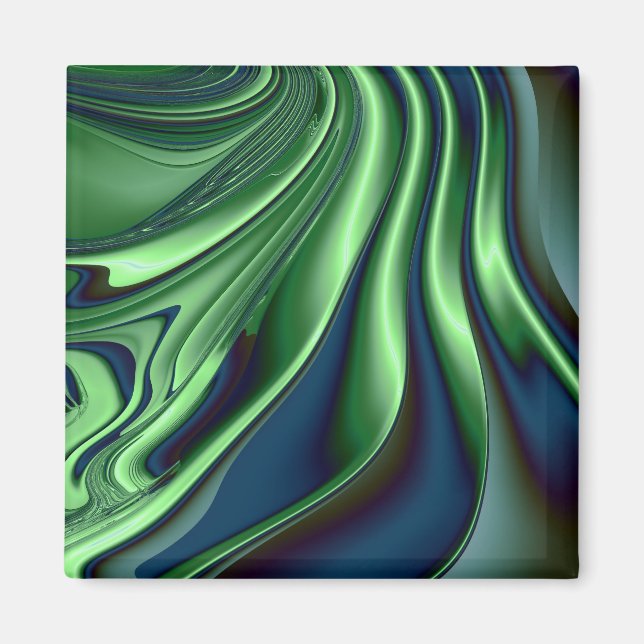 Blue Green 4 Magnet (Vorne)