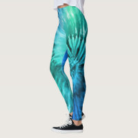 Blue Green & Aquamarin Psychedelic Sternexplosion 