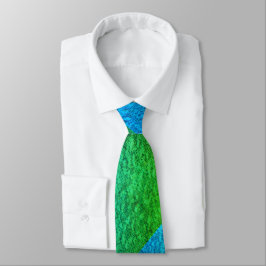 BLUE GREEN NIEDLICH NECK TIE KRAWATTE