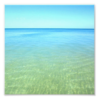 Blue & Green Ocean Water Foto