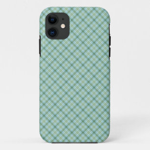 Blue Green Tartan Case-Mate iPhone Hülle