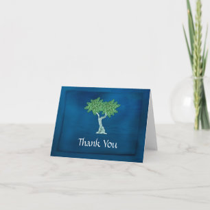Blue Green Tree of Life Bar Mitzvah Danke