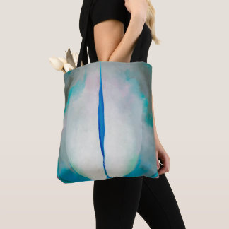 Blue Green White Art von Georgia O'Keeffe