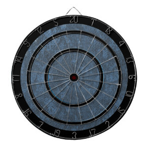 Blue Grey and Black Regulation Dart Board Dartscheibe