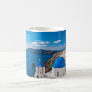 Blue Griechenland Kaffeetasse