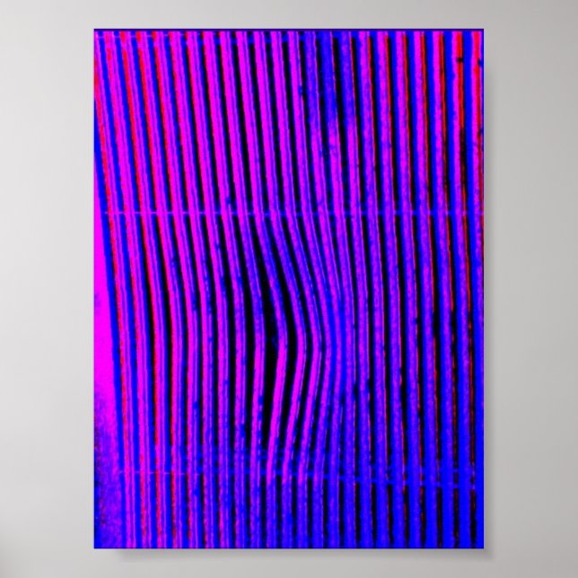 Blue Grin Poster (Vorne)