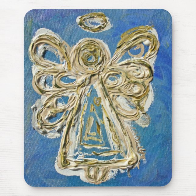 Blue Guardian Angel Mousepads (Vorne)