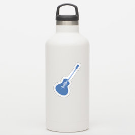 Blue Guitar Aufkleber