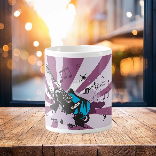Blue Guitar Kaffeetasse (Von Creator hochgeladen)