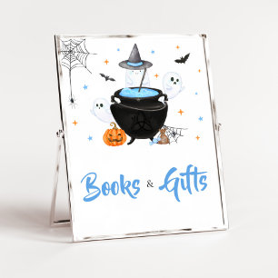 Blue Halloween Baby ist Bücher und Geschenke braue Poster