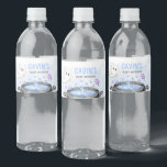 Blue Halloween It's a Boy Baby Shower Wasserflaschenetikett<br><div class="desc">Personalize your baby shower with these Halloween Baby Shower Water Bottle Labels. A simple detail that highlights the moment and adds a thoughtful,  shareable touch to your celebration with loved ones.

BS44</div>