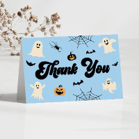 Blue Halloween Spooky Ghosts Baby Dusche