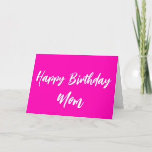 Blue Happy Birthday Mama von Daughter Card Karte