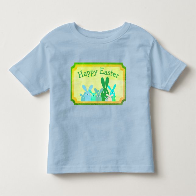 Blue Happy Oaster Top (Vorderseite)