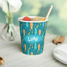 Blue Hawaii and Tropical Itch Pappbecher