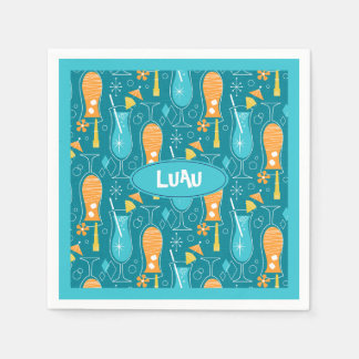 Blue Hawaii and Tropical Itch Serviette