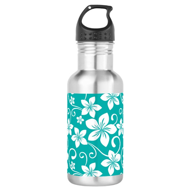 BLUE HAWAII (AQUAMARIN) EDELSTAHLFLASCHE (Vorderseite)
