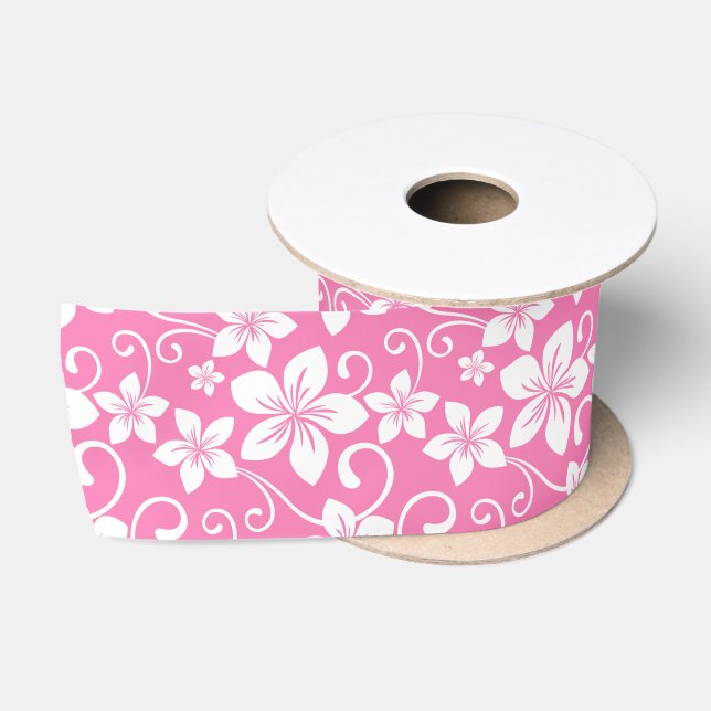 BLUE HAWAII (BUBBLEGUM PINK) SATINBAND (Spule)
