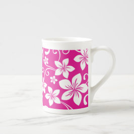 BLUE HAWAII (HOT PINK) KNOCHENCHINA TASSE