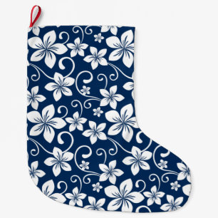 BLUE HAWAII (NAVY BLUE) GROßER WEIHNACHTSSTRUMPF