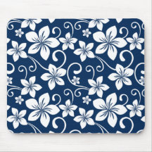 BLUE HAWAII (NAVY BLUE) MOUSEPAD