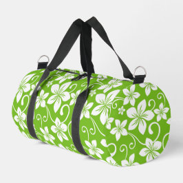 BLUE HAWAII PATTER IN LIMON DUFFLE BAG