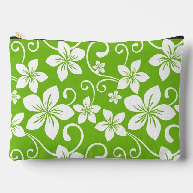 BLUE HAWAII PATTER IN LIMON ZUBEHÖRTASCHE (Vorderseite)