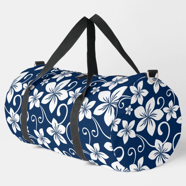 BLUE HAWAII PATTER IN NAVY BLUE DUFFLE BAG (Linke Ecke)