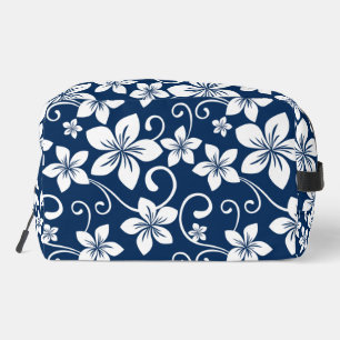 BLUE HAWAII PATTER IN NAVY BLUE WASCHBEUTEL