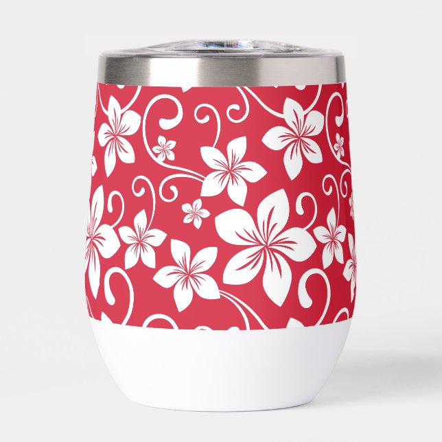 BLUE HAWAII PATTER IN ROT (Vorderseite)