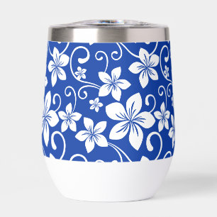 BLUE HAWAII PATTER IN ROYAL BLUE