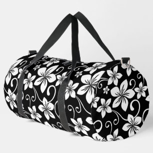 BLUE HAWAII PATTER IN SCHWARZ-DUFFLE-BAG DUFFLE BAG
