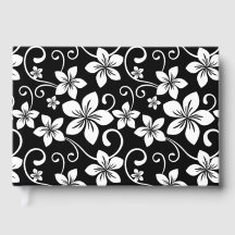 BLUE HAWAII PATTER IN SCHWARZ