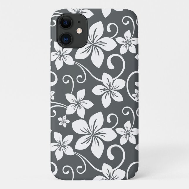 BLUE HAWAII (PEWTER) Case-Mate iPhone HÜLLE (Rückseite)