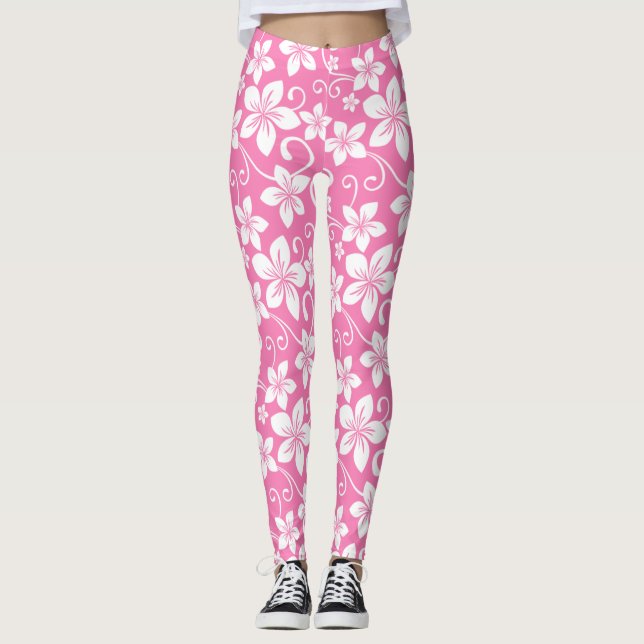 BLUE HAWAII (PINK) LEGGINGS (Vorderseite)