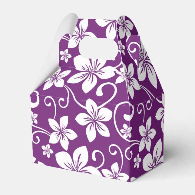 BLUE HAWAII (PLUM) FEUERKARTE GESCHENKSCHACHTEL (Vorderseite)