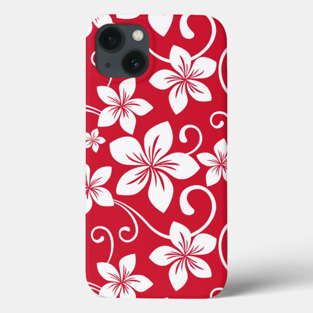 BLUE HAWAII (RED) Case-Mate iPhone HÜLLE (Rückseite)