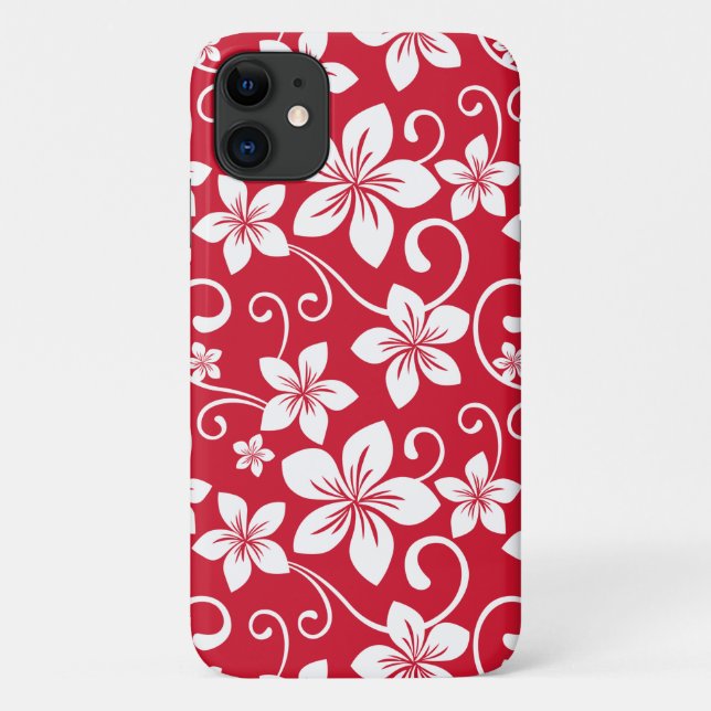 BLUE HAWAII (RED) Case-Mate iPhone HÜLLE (Rückseite)