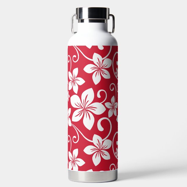 BLUE HAWAII (RED) WASSERFLASCHE TRINKFLASCHE (Vorderseite)