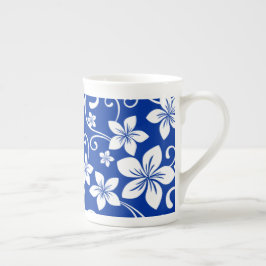 BLUE HAWAII (ROYAL BLUE) KNOCHENCHINA TASSE
