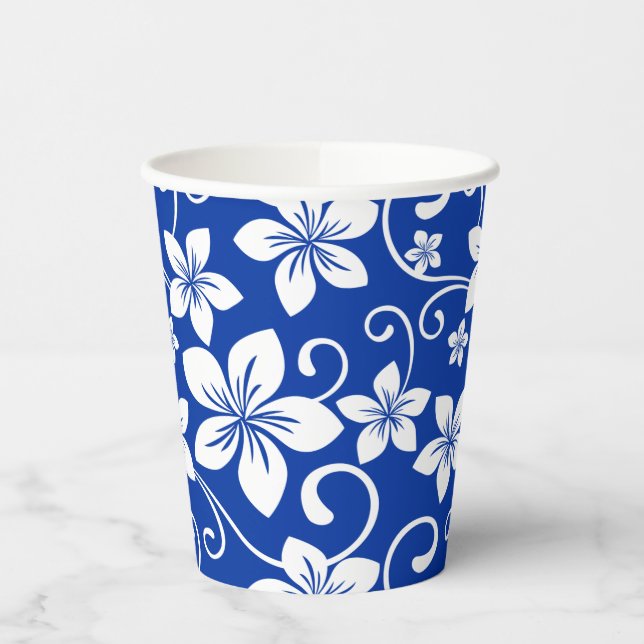 BLUE HAWAII (ROYAL BLUE) PAPPBECHER (Links)