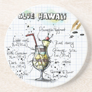 Blue Hawaii Untersetzer