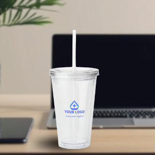 Blue Healthcare Logo Branded Promo (Übersetzung: B Acryltrinkbecher