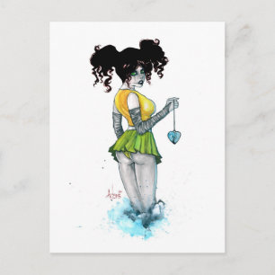 Blue Heart (Begriffsklärung) Postkarte