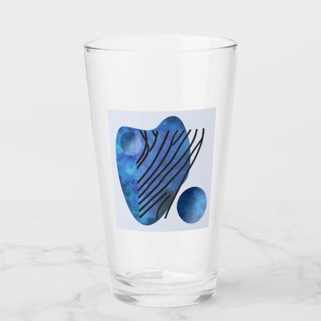 Blue Heart Glas (Vorderseite)
