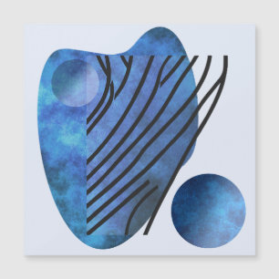 Blue Heart Magnetkarte