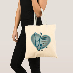 Blue Heart Schulkrankenschwester-Tasche Tragetasche
