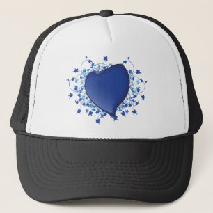 Blue Heart Truckerkappe