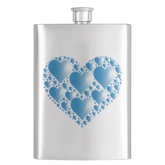 BLUE HEARTS FLACHMANN (Vorderseite)